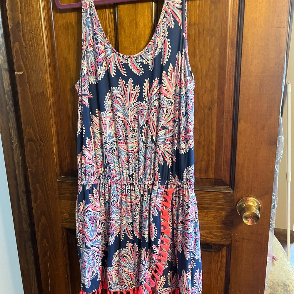 Lily Pulitzer One Piece Skort with elastic waistband